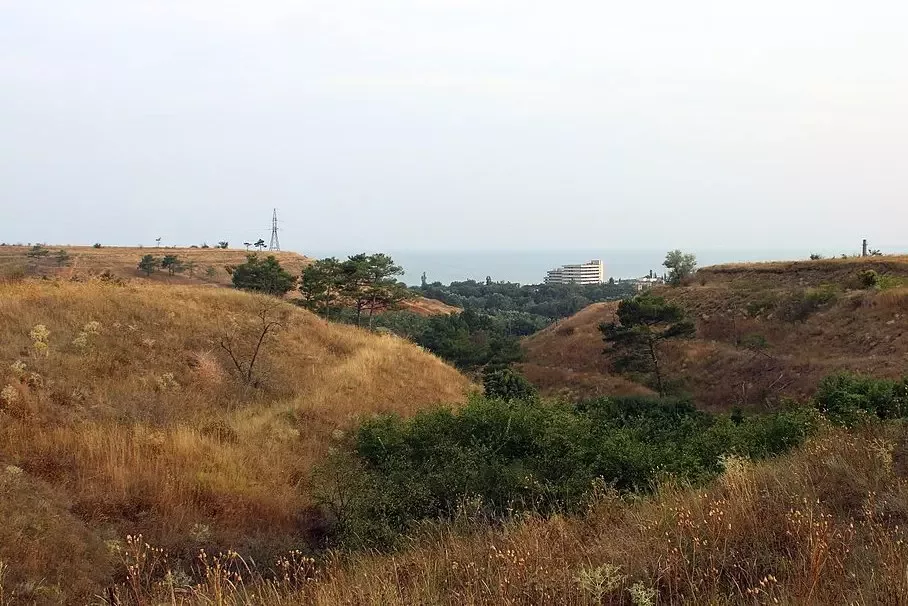 Песчаное степь Крым